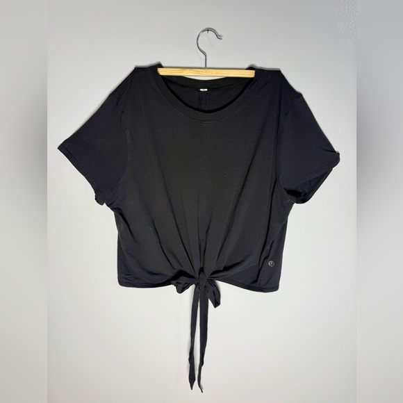 lululemon athletica Time to Restore Short Sleeve Tee Black | 4 - Picture 1 of 3